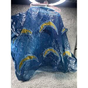 San Diego Chargers NFL Northwest Deluxe Rain Poncho Blue Unisex Adult Size